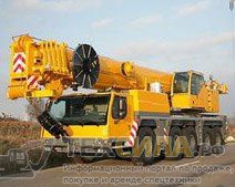  Аренда Автокран LIEBHERR LTM 1160, 160 тн. 