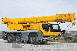  Аренда Автокран LIEBHERR LTM 1050, 50 тн. 